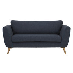 Tetrad Harris Tweed Hendricks Small Sofa Sapphire Plain